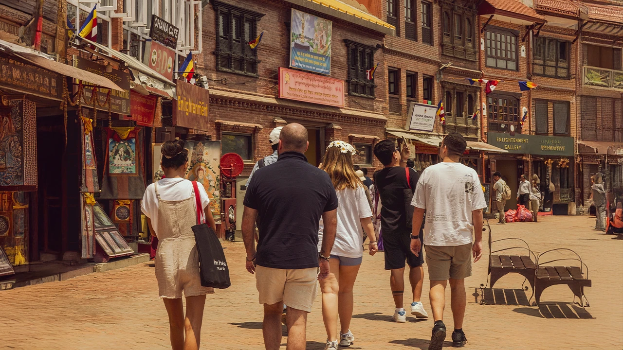 Kathmandu arrival